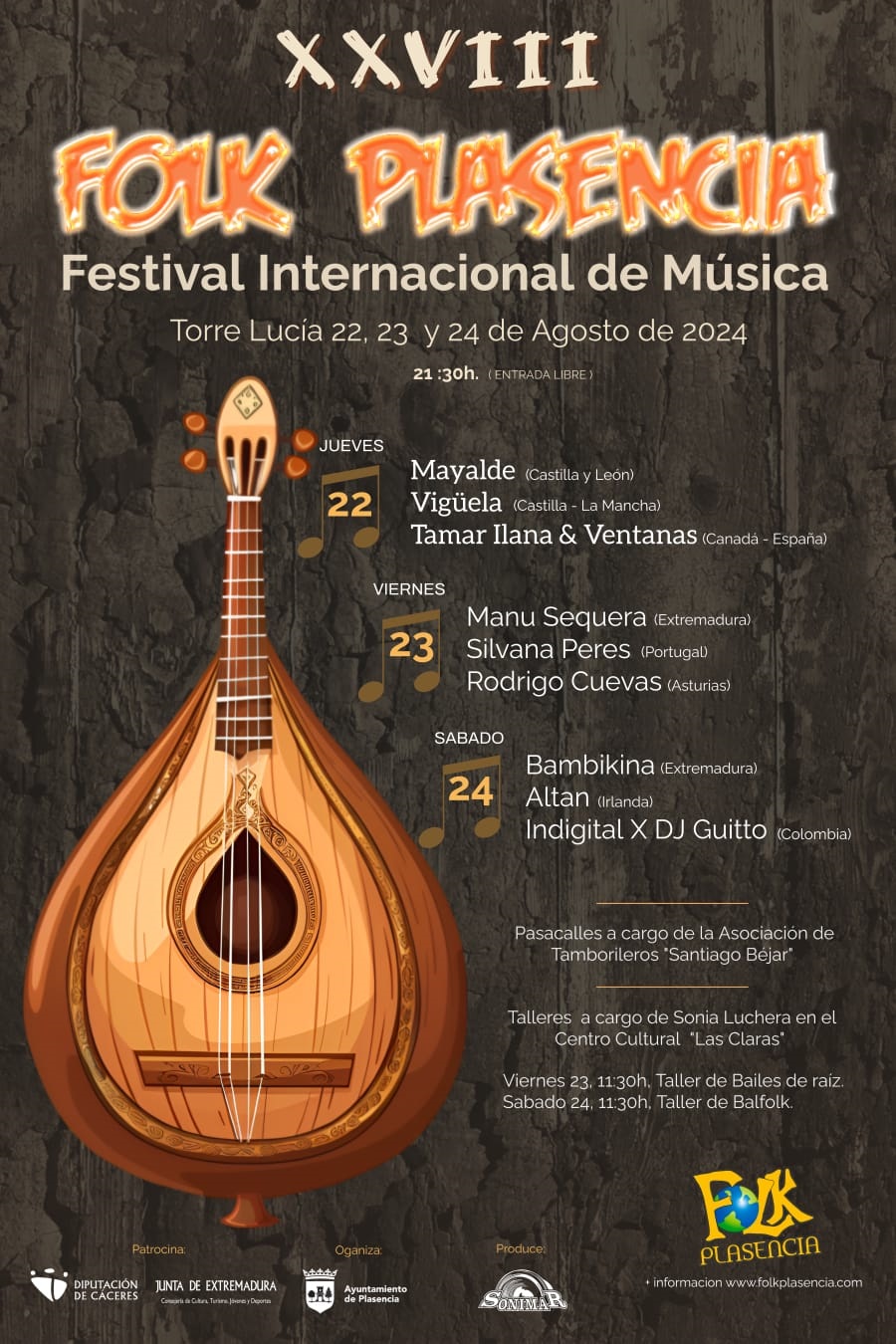 Festival Internacional Folk de Plasencia 2024